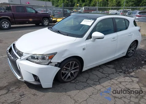 2014 Lexus Ct 200H from USA, damaged, VIN JTHKD5BH5E2207619